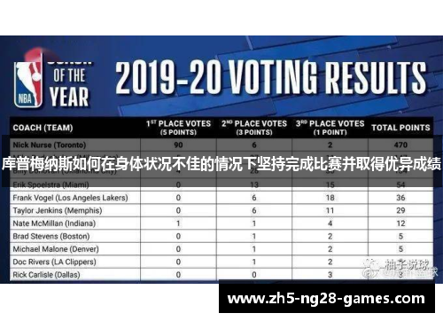 库普梅纳斯如何在身体状况不佳的情况下坚持完成比赛并取得优异成绩